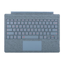 Load image into Gallery viewer, ProElite Keyboard for Microsoft Surface Pro 3/Pro 4/Pro 5/Pro 6/Pro7/Pro 7+ Keyboard, Detachable Wireless Bluetooth Keyboard Surface Pro 3/4/5/6/7/7+ with Built-in 7-Colors Backlit, ICY Blue
