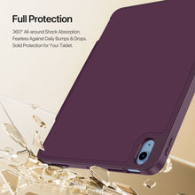 Load image into Gallery viewer, ProElite Versatile Tablet Stand case for Apple iPad A16 10th/11th Gen Case, Smart flip Case with Stable Stands with Pencil Holder for iPad A16 10th/11th Gen, Wine Red