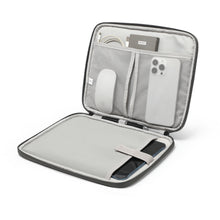 Load image into Gallery viewer, ProElite Polyster Tablet Sleeve Case Upto 11.5" with Front Pocket for iPad 10.2/10.9/Pro 11/Lenovo/Galaxy Tab A9 Plus/S7/S8/S9/Realme Pad/Redmi Pad/Mi Pad 7/Moto Tab G62/Oneplus Pad Tablet, Dark Grey