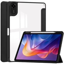 Load image into Gallery viewer, ProElite Case Cover for Xiaomi Redmi Pad 2 11 inch Cover, Transparent Flip Case for Xiaomi Redmi Pad 2 11 inch Case Cover with Pen Holder, Black