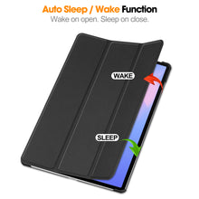 Load image into Gallery viewer, ProElite Cover for Samsung Galaxy Tab S10 FE Plus 13.1 inch Cover Case, Smart Trifold Flip case Cover for Samsung Galaxy Tab S10 FE Plus 13.1 inch, Black