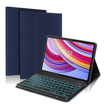 Load image into Gallery viewer, ProElite Keyboard case for Redmi Pad Pro 12.1 inch, Magnetic Detachable Wireless Bluetooth Keyboard Built-in 7-Colors Backlit, Dark Blue