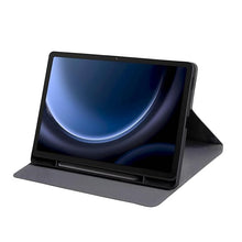 Load image into Gallery viewer, ProElite Book Cover Case for Samsung Galaxy Tab S9 FE+/S9+/S10+ 12.4 inch Cover, Smart flip case Book Cover for Samsung Galaxy Tab S9 FE Plus/S9 Plus/S10 Plus 12.4 inch with Pen Holder, Marble Purple