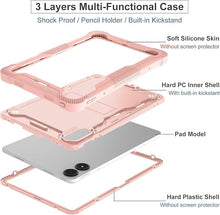 Load image into Gallery viewer, ProElite Cover for Redmi Pad Pro 12.1 inch Case, Rugged Shockproof Heavy Duty Back Case Cover for Redmi Pad Pro 12.1 inch, Rose Gold