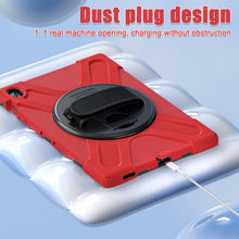 Load image into Gallery viewer, ProElite Cover for Samsung Galaxy Tab S10 FE Plus 13.1 inch, Rugged 3 Layer Armor case for Samsung Galaxy Tab S10 FE Plus 13.1 inch with Rotating Kickstand, Red