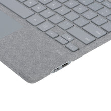 Load image into Gallery viewer, ProElite Keyboard for Microsoft Surface Pro 3/Pro 4/Pro 5/Pro 6/Pro7/Pro 7+ Keyboard, Detachable Wireless Bluetooth Keyboard Surface Pro 3/4/5/6/7/7+ with Built-in 7-Colors Backlit, Light Grey