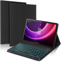 Load image into Gallery viewer, ProElite Keyboard case for Lenovo Tab P11 2nd Gen 11.5 inch Magnetic Detachable Wireless Bluetooth Keyboard Built-in 7-Colors Backlit, Black