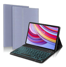 Load image into Gallery viewer, ProElite Keyboard case for Redmi Pad Pro 12.1 inch, Magnetic Detachable Wireless Bluetooth Keyboard Built-in 7-Colors Backlit, Lavender