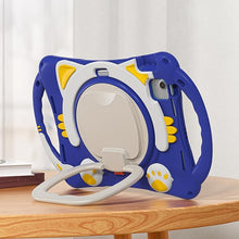 Load image into Gallery viewer, ProElite Tough Kids case Cover for Apple iPad Air 11 M3/M2 2025/2024/ Pro 11 4th/3rd Gen iPad Air 5th/4th Gen 10.9 inch with Pencil Holder Rotating Kickstand & Shoulder Strap, Blue