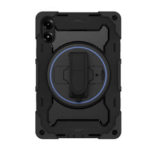 Load image into Gallery viewer, ProElite for Poco Pad 12.1 inch case, Rugged 3 Layer Armor case Cover for Poco Pad 12.1 inch with Hand Grip and Rotating Kickstand with Shoulder Strap, Black