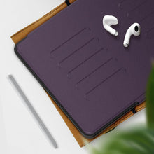 Load image into Gallery viewer, ProElite case for Samsung Galaxy Tab A9 8.7 inch Smart Magnetic Shockproof Protective Case with 5 Stable Stands for Galaxy Tab A9 8.7 inch, Dark Purple