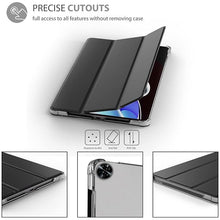 Load image into Gallery viewer, ProElite Case Cover for Realme Pad 2 Lite 10.95 inch Cover, Smart Flip Case Cover for Realme Pad 2 Lite 10.95 inch Translucent Back with Stylus Pen, Black