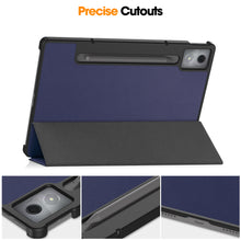 Load image into Gallery viewer, ProElite Cover for Moto Pad 60 Pro 12.7 inch 2025 Cover Case, Sleek Smart Flip Case Cover for Moto Pad 60 Pro 12.7 inch 2025 Support Auto Sleep Wake, Dark Blue