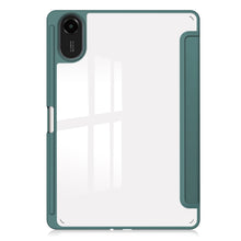 Load image into Gallery viewer, ProElite Case Cover for Xiaomi Redmi Pad 2 11 inch Cover, Transparent Flip Case for Xiaomi Redmi Pad 2 11 inch Case Cover with Pen Holder, Dark Green