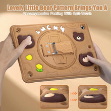 Load image into Gallery viewer, ProElite Cover for Apple iPad 10.2 inch Case Cover, Tough Bubble Kids case Cover for Apple iPad 10.2" 9th/8th/7th Gen with Rotating Kickstand & Shoulder Strap, Brown