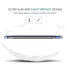 Load image into Gallery viewer, ProElite Case Cover for Realme Pad 2 Lite 10.95 inch Cover, Smart Flip Case Cover for Realme Pad 2 Lite 10.95 inch Translucent Back with Stylus Pen, Dark Blue