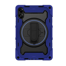 Load image into Gallery viewer, ProElite for Poco Pad 12.1 inch case, Rugged 3 Layer Armor case Cover for Poco Pad 12.1 inch with Hand Grip and Rotating Kickstand with Shoulder Strap, Dark Blue