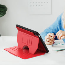 Load image into Gallery viewer, ProElite Cover Case for Apple iPad (A16) 11th/10th Gen (2025/2022) Case, Smart Magnetic Shockproof Protective Case with 5 Stable Stands with Pencil Holder for Apple iPad 11th/10th Gen, Red