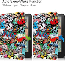 Load image into Gallery viewer, ProElite Cover Case for Kindle Paperwhite 12th Gen 7 inch Case, Slim Smart Flip case Cover for Amazon Kindle Paperwhite 12th Generation 7 inch 2024, Hippy