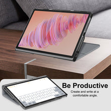 Load image into Gallery viewer, ProElite Cover for Lenovo Tab Plus 11.5 inch Case cover, Smart PU Leather Flip Case cover for Lenovo Tab Plus 11.5 inch, Grey