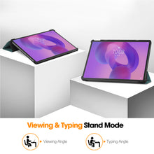 Load image into Gallery viewer, ProElite Cover for Lenovo Idea Tab Pro 12.7 inch 2025 Cover Case, Sleek Smart Flip Case Cover for Lenovo Idea Tab Pro 12.7 inch 2025 Support Auto Sleep Wake, Marble Purple