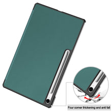 Load image into Gallery viewer, ProElite Cover for Samsung Galaxy Tab S10 FE Plus 13.1 inch Cover Case, Smart Trifold Flip case Cover for Samsung Galaxy Tab S10 FE Plus 13.1 inch, Dark Green