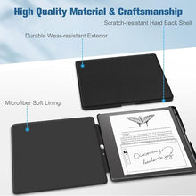 Load image into Gallery viewer, ProElite Case Cover for Kindle Scribe 10.2" Case, Slim Smart Flip case Cover for Amazon Kindle Scribe 10.2 inch with Pen Holder, Black