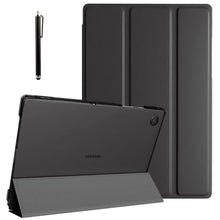 Load image into Gallery viewer, ProElite Cover for Samsung Galaxy Tab A11 8.7 inch/A9 8.7 inch Case Cover, Smart Flip Case Cover for Samsung Galaxy Tab A9 8.7 inch Translucent Back with Stylus Pen, Black