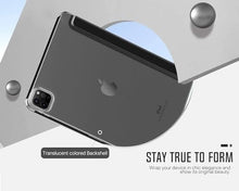 Load image into Gallery viewer, ProElite Cover for Apple iPad Air 11 inch M3/M2 2025/2024, Air 5th/4th Gen 10.9 inch Case, Smart Flip Case for iPad Air 11 M2 & Air 5th/4th Gen 10.9" Translucent Back with Pencil Holder, Grey