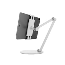 Load image into Gallery viewer, ProElite Mutli Angle Aluminum Tablet Stand Desk Holder for Apple iPad, iPhones, Galaxy Tab, Xiaomi Pad, Redmi Pad, Oneplus Pad,Lenovo Tab, Kindle Upto 12.9 inch, White