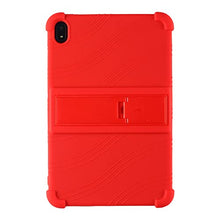 Load image into Gallery viewer, ProElite Soft Silicon Back case Cover with Stand for Nokia Tab T20 10.36 inch, Red