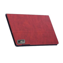 Load image into Gallery viewer, ProElite Cover for Lenovo Tab M10 5G 10.6 inch Case Cover, Deer Flip case Cover for Lenovo Tab M10 5G 10.6 inch Wine Red