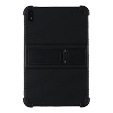 Load image into Gallery viewer, ProElite Soft Silicon Back case Cover with Stand for Nokia Tab T20 10.36 inch, Black