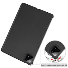 Load image into Gallery viewer, ProElite Cover for Xiaomi Mi Pad 7/7 Pro 11.2 inch Cover Case, Trifold Flip Case for Xiaomi Mi Pad 7/7 Pro 11.2 inch, Support Auto Sleep Wake, Black