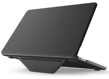 Load image into Gallery viewer, ProElite Case for MacBook Air 13.6 inch Case 2022 2023 2024 2025 Release M4/M3 A3113 M2 A2681 with Touch ID, Slim Leather case with Foldable Stand, Black