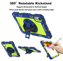 Load image into Gallery viewer, ProElite for Xiaomi Redmi Pad 2 11 inch Case, Rugged 3 Layer Armor case Cover for Xiaomi Redmi Pad 2 11 inch Case with Hand Grip and Rotating Kickstand with Shoulder Strap, Navy Green
