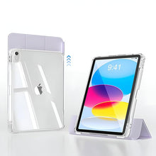 Load image into Gallery viewer, ProElite Case Cover for iPad (A16) 11th/10th Gen (2025/2022) Case, Sliding Detachable Smart Flip Case Cover for Apple iPad 11th/10th Gen with pencil holder, Lavender