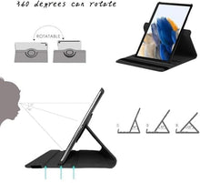 Load image into Gallery viewer, ProElite Cover for Samsung Galaxy Tab A11 Plus 11 inch Case Cover, 360 Rotatable Smart Flip Case Cover for Galaxy Tab A11+ 11" Tablet with Stylus Pen, Black