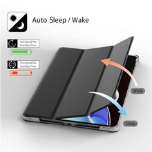 Load image into Gallery viewer, ProElite Case Cover for Realme Pad 2 11.5 inch Cover, Smart Flip Case Cover for Realme Pad 2 11.5 inch Translucent Back with Stylus Pen, Black