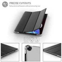 Load image into Gallery viewer, ProElite Case Cover for Realme Pad 2 11.5 inch Cover, Smart Flip Case Cover for Realme Pad 2 11.5 inch Translucent Back with Stylus Pen, Black