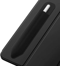 Load image into Gallery viewer, ProElite Pencil Holder Sleeve for Apple Pencil 1st/2nd Generation, Elastic Pencil Pouch Leather Adhesive Sleeve Fit iPad 10th Generation 2022, iPad 9th/8th Gen, iPad Air 5/4, iPad Pro 11/12.9, Black