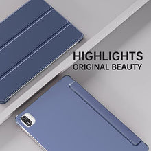 Load image into Gallery viewer, ProElite Smart Flip Case Cover for Xiaomi Mi Pad 5 11", Translucent Back with Stylus Pen, Navy Blue