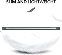 Load image into Gallery viewer, ProElite Cover for Apple iPad (A16) 11th/10th Generation (2025/2022) Cover Case, Transparent Smart case for iPad 11th/10th Gen 2025/2022 (Supports Auto Sleep Wake) with Stylus Pen, Dark Green