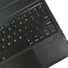 Load image into Gallery viewer, ProElite Wireless Bluetooth TouchPad Keyboard flip case Cover for Samsung Galaxy Tab A9 Plus 11 inch Black