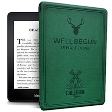 Load image into Gallery viewer, ProElite Deer Smart Flip case Cover for Amazon Kindle 6" 300 ppi 11th Gen/12th Gen 2022/2024, Green