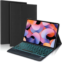 Load image into Gallery viewer, ProElite TouchPad Keyboard case for Xiaomi Mi Pad 6 11 inch, Magnetic Detachable Wireless Bluetooth TouchPad Keyboard Built-in 7-Colors Backlit, Black