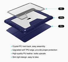 Load image into Gallery viewer, ProElite Cover for iPad (A16) 11th/10th Gen (2025/2022) Cover Case, Rugged Shockproof Armor Smart flip case Cover for Apple iPad 11th/10th Generation 2025/2022 with Pencil Holder, Dark Blue