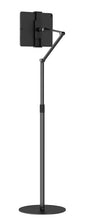 Load image into Gallery viewer, ProElite Foldable Adjustable 360 Degree Aluminum Floor Stand Tablet Stand for Apple iPad, iPhones, Galaxy Tab, Xiaomi Pad, Redmi Pad, Realme, Oneplus Pad,Lenovo Tab, Kindle Upto 12.9 inch