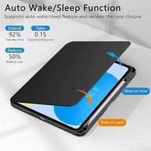 Load image into Gallery viewer, ProElite Cover for Samsung Galaxy A9 8.7 inch Cover Case, 360 Degree Rotatable Smart Flip Case Cover for Samsung Galaxy Tab A9 8.7 inch Transparent Back with S Pen Holder, Dark Green