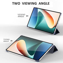 Load image into Gallery viewer, ProElite Smart Flip Case Cover for Xiaomi Mi Pad 5 11", Translucent Back with Stylus Pen, Navy Blue